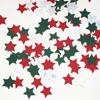Confeti de Mesa de Navidad Alce Copo de Nieve Estrella de Cinco Puntas Lentejuelas para Lanzar Suministros para Fiesta de Navidad Regalo Accesorios DIY