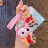 Chaveiro Original Fofo Crayon Shin Nova Câmera de Projeção Pingente para Mochila de Casal Desenho Animado Presente