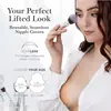 Cubiertas de Silicona Ultra Delgadas Invisibles para Pezones Almohadillas para Senos Invisibles Transpirables Ultra Delgadas