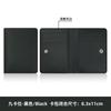 Portatarjetas Ultrafino para Hombre, Portatarjetas Compacto para Identificación, Portatarjetas con Múltiples Ranuras para Tarjetas, Portatarjetas Mini Multifuncional Simple de Gran Capacidad