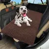 Cojín de asiento trasero, antideslizante, engrosado, suave, para mascotas, cojín de asiento para perros, alfombrilla de cama para perros, suministros de viaje para mascotas