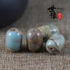 Cuentas de barril de piedra Shoushan, cuentas de cintura con texto de bricolaje, cuentas de tambor, estrella, luna, Bodhi, accesorios de joyería, accesorios de joyería al por mayor S