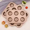 Forma de bolo de flor com 12 peças para forno doméstico, ferramenta DIY para assar bolos, aço carbono com revestimento antiaderente, confeitaria, pão