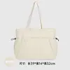 Bolsa Tote para Mulheres com Logo Personalizado Grande Capacidade Bolsa de Ombro Bolsa para o Dia a Dia para Mulheres Bolsa de Mão para Fitness Mochila de Nicho para Estudantes Universitários