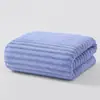 Toalla de Baño Doméstica 2025 Borde Grueso Cortado Coral Fleece Absorbente Secado Rápido Juego de Baño Absorbente de Secado Rápido Engrosado