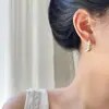 Brincos de Design de Nicho com Estampa de Leopardo Retrô para Mulheres, Luxo Acessível, Moda de Ponta, Brincos Personalizados, Brincos Femininos e Versáteis
