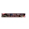 Banner Externo para Varanda dos EUA comemorativo do 250º Aniversário Bandeira Pendurada Comemorativa do 250º Aniversário