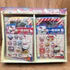 Lindas pegatinas de gato rojo con sonajero, Pegatinas para planificador diario DIY de Hello Kitty, Pegatinas de agua dos en uno, Premio del Día del Niño