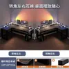 Mesa de esquina, escritorio para computadora del hogar, mesa de escritorio para juegos de escritorio, escritorio con estantería, mesa de esquina integrada para dormitorio, escritorio de oficina para personal