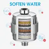 Juego de filtro de ducha transfronterizo, juego de purificador de agua de ducha, filtro de baño combinado para eliminar el cloro residual