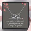 Collar con colgante de amor de 8 caracteres, sencillo, de estilo frío y transfronterizo, con caja de cartón, regalo para dama