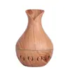 Mini Difusor de Aroma Criativo Novo com Grão de Madeira USB Silencioso Doméstico Grande Saída de Névoa Umidificador Vaso Cogumelo