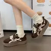 Zapatos de Suela Gruesa Versátiles de Nicho Más Vendidos para Mujer Zapatos De Xun 2026 Otoño Nuevo Retro Casual Deportivo Zapatos de Pan