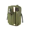 Riñonera Táctica para Aficionados Militares Bolsa Colgante para Teléfono Móvil MOLLE Bolsa de Cintura para Deportes al Aire Libre Ocio Cartera para Monedas Bolsa para Teléfono Móvil para Llevar en el Cinturón