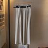 [Bizheng] Verano 2024 Nuevo Pantalón Joker Sag Slim para Mujer Pantalones de Pierna Ancha Sueltos Casuales 1381