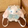 2026 Bolsa de Pelúcia Transversal de Ombro Único Pérola Presente de Aniversário Fofa Lolita Menina Adorável Campus Anime