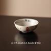 Juego de Té Kung Fu Antiguo Miyamachi Orquídea Mariposa Rosa Tazón con Tapa Taza de Té Tetera de Cerámica Juego de Té Completo de Alta Gama