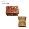 Caja de joyería de madera de alcanfor caja de certificado de alcanfor para colgante portátil caja de almacenamiento caja de colección caja de madera de alcanfor tocador de dote
