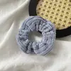 Diadema de punto para otoño e invierno estilo coreano ins lana banda para el pelo de intestino grueso niña goma elástica cuerda para la cabeza color caramelo accesorios para el cabello al por mayor
