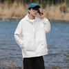 Ropa de Piel para Hombre Verano Talla Grande Casual al Aire Libre para Hombre Chaqueta Abrigo de Seda de Hielo para Pareja Marca de Moda Ropa con Protección Solar para Hombre Moderna