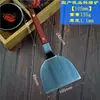 Espátula Teppanyaki Estilo Chino Sartén para Freír Bistec Espátula para Bistec de Acero Inoxidable Espátula para Tortitas Agarrada a Mano Espátula para Cocinar Cocina Occidental