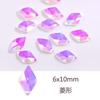 Venta Caliente Transfronteriza K Septiembre Blanco Diamante Plano Moca Blanco Diamante Arte de Uñas Forma Plana Diamante Blanco Mágico Amantes