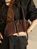 Bolso Boston de Cuero Genuino Gamuzado Nuevo Otoño/Invierno 2026, Bolso de Hombro Elegante y a la Moda para Mujer, Exclusivamente para Ventas Transfronterizas
