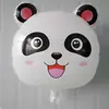 Globo de aire flotante de helio nuevo caricatura lindo cabeza de animal serie cabeza de animal