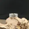Anillo giratorio con mantra de seis caracteres plata de ley 925 seres sintientes hasta el final fundador Bodhi macro deseo anillo de jade del Mar Oriental