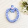 Populares Accesorios para el Cabello de Niña Sanrio My Melody, Gomas de Pelo Dopamina de Colores que No Dañan el Cabello, Diademas para Niños