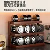 Estante de Almacenamiento Simple y Moderno para Tazas de Té, Estante de Almacenamiento de Cocina de Múltiples Niveles, Estante para Mesa de Té de Sala de Estar, Fácil de Instalar, Mueble Multifuncional para el Hogar