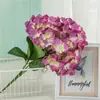 Fornecimento de fábrica 5 lã buquê de hortênsia de Maiorca hortênsia simulação casamento noiva segurando flores