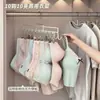 Colgador de Pared para Uso Doméstico, para Colgar Ropa Interior, Camisetas sin Mangas, Sombreros con Pinzas y Ganchos, Solución de Almacenamiento Multifuncional para Armarios de Dormitorios de Estudiantes