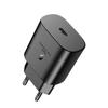 Cargador Estándar Europeo Aplicable Apple 20W Cabezal de Carga Rápida Cabezal de Carga para Teléfono Móvil Cargador de Carga Rápida Pd20W
