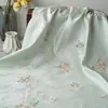 Nuevo tejido tipo brocado Song de estilo chino con bordado de hadas y mariposas, Hanfu tradicional chino, cheongsam, chaleco, bolsos hechos a mano y tejido jacquard