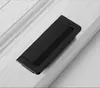 Puxador Plano para Gaveta Ferragem Gaveta Invisível Tatami Preto Dourado Puxador Embutido