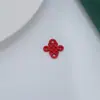 Cor de ouro 14K oco duplo pendurado nó chinês diy material de pingente feito à mão acessórios de grampo de cabelo vintage antigo chinês
