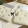 [Nuevo Producto] Bolsa de Almacenamiento para Tableta Ins con Lindo Diseño de Conejo con Bordado de Diamantes Bolsa de Almacenamiento para Portátil de 11/13/ 15 pulgadas