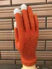 Luvas de Lã Tricotada Grossas de Pelúcia para Outono e Inverno, Luvas de Lã Tricotada Finas de Acrílico com Tela Sensível ao Toque, à Prova de Frio, Venda por Atacado
