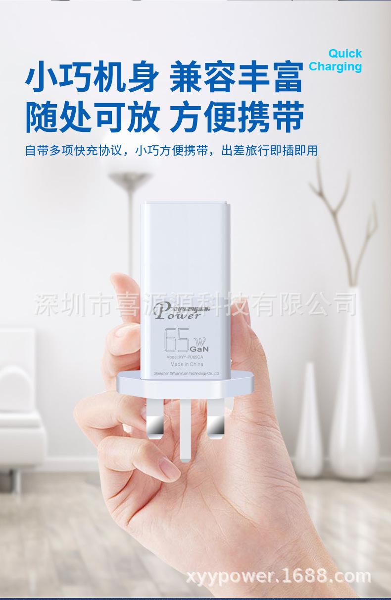 氮化镓PD65W英规1C1A