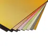 Pegatinas de Etiquetas al por Mayor Base de Pulpa de Madera Coloridas Resistentes al Desgarro y a los Arañazos Patrón Lenny Brillo Perlado Brillante Papel Perlado Autoadhesivo