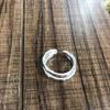 Anillo de Diseño de Nicho de Piedra Lunar para Mujer Plata de Ley 925 Diseño Ins Pull Anillo para Dedo Índice Moda Simple Lujo Accesible Elegante