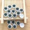 Ojos Falsos Hechos a Mano para Muñecas BJD Accesorios para Ojos de Animales Ojos de Juguete Acrílicos Semicirculares Hebilla para Ojos de Muñeca 12mm