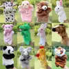 Fantoche de Mão Desenho Animado Animal Área de Linguagem Posicionamento Material Luva de História Boneco de Ventriloquismo Casa Brinquedo de Bebê Boneco de Ventriloquismo