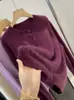 Hongmi Apparel/Serie Cepillada de Lana Cachemir Otoño-Invierno Suave Color Caramelo Cuello Redondo Botones Cardigan Suéter