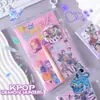 Cacería de Brujas Transfronteriza Set de Papelería Estudiante Papelería Práctica Recompensas Premios Souvenirs de Cumpleaños Regalos de K-Pop