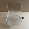 Venda Direta Rack de Exibição de Armazenamento de Documentos de Mesa A4 Transparente em Acrílico Suportes para Pasta de Virar Páginas Personalização Suportada