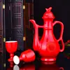 Accesorios y Decoraciones de Boda Estilo Chino, Artículos de Decoración de Boda Estilo Dinastía Han y Tang, Brasero, Silla de Montar, Esterilla para Arrodillarse, Taza de Té, Ceremonia para Adorar a los Ancestros