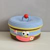 Cesta de Almacenamiento para Baño Caja de Almacenamiento de Snacks para Balcón Mesa de Centro Sala de Estar Comedor Juguetes Gabinete de TV Cesta de Almacenamiento para Artículos Varios