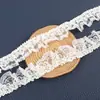 Encaje Plisado con Calados, Encaje Plisado de Punto de Trama, Nuevos Accesorios de Encaje para Cuello y Puño en Stock
